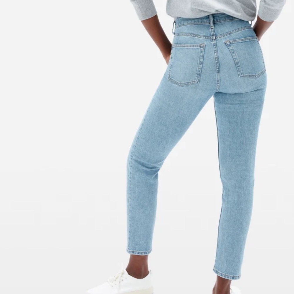 EVERLANE | JAPANESE DENIM CHEEKY | 29 ANKLE | SKY BLUE